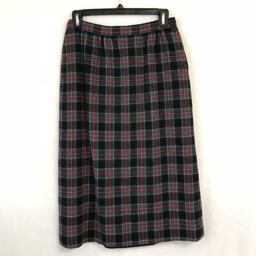 VTG Pendleton Black Stewart Tartan